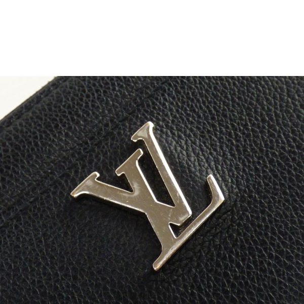 33430 6 Louis Vuitton Zippy Lock Me Wallet Noir