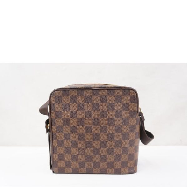 33431 2 Louis Vuitton Olaf PM Bag Damier Ebene