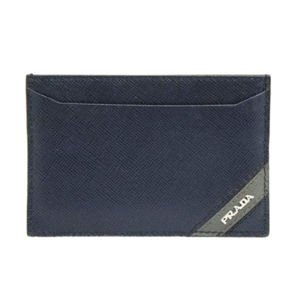 33502 1 PRADA Business Card Holder Black