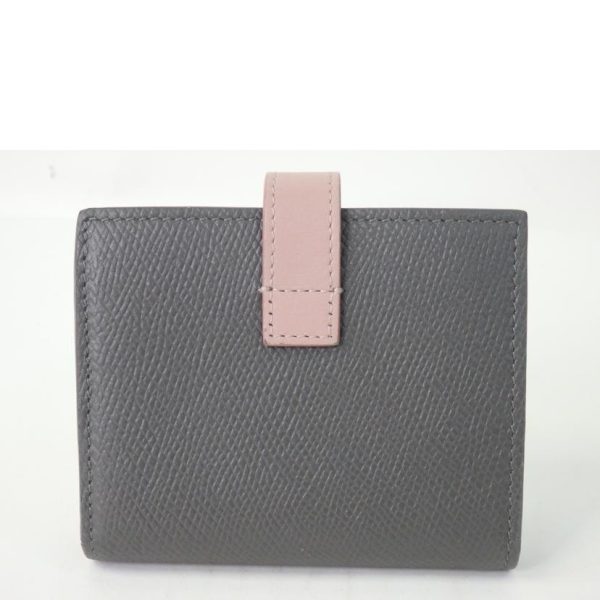 33601 2 Celine Small Strap Wallet Essential Bicolor