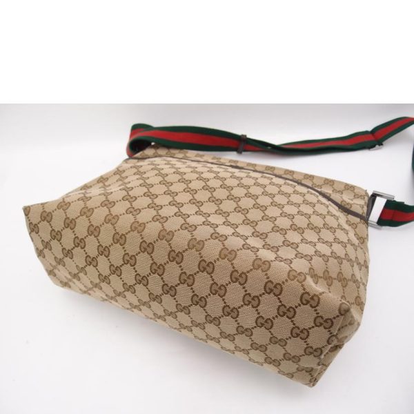 33681 3 Gucci GG Canvas Sherry Shoulder Bag