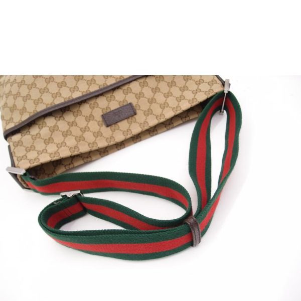 33681 4 Gucci GG Canvas Sherry Shoulder Bag