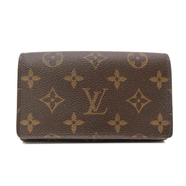 33742 1 Louis Vuitton Tresor Monogram Wallet Brown