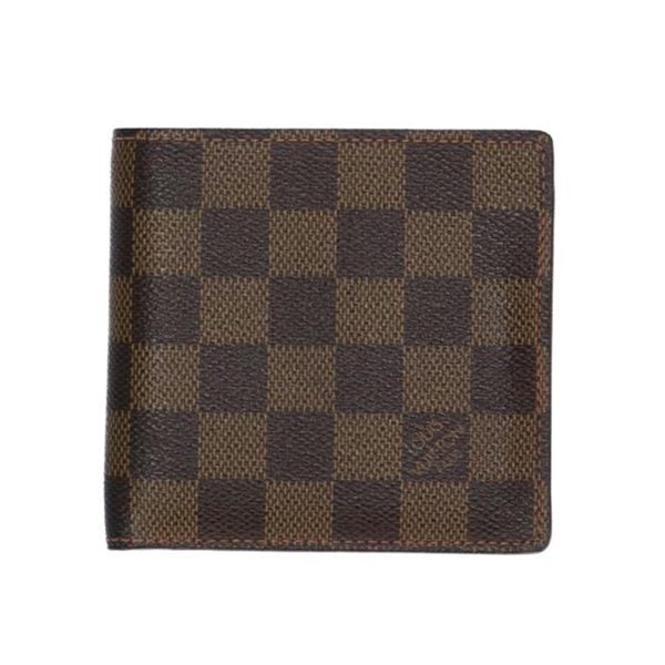 33782 1 LOUIS VUITTON Portefeuil Marco Wallet Damier Ebene