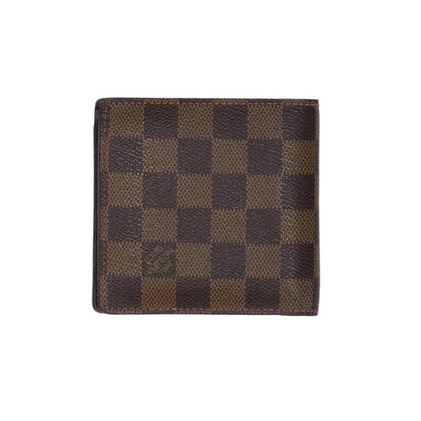 33782 2 LOUIS VUITTON Portefeuil Marco Wallet Damier Ebene