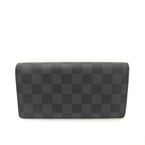 33790 2 Louis Vuitton Portefeuille Braza Damier Graphite Wallet