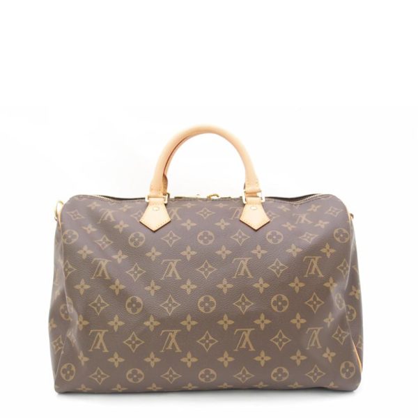 33797 2 Louis Vuitton Speedy Bandouliere 35 Handbag Monogram