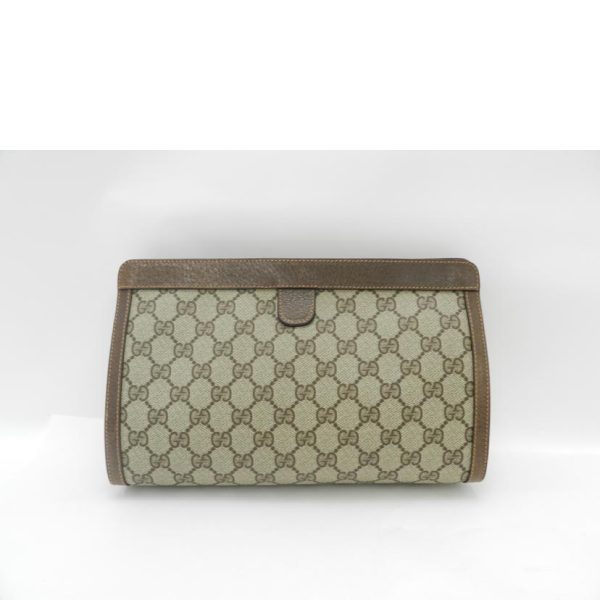 33841 2 Vintage Gucci Shoulder Back Brown