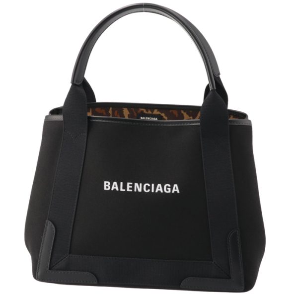 3399332aame 6 Balenciaga Navy Hippo Tote Bag Leopard