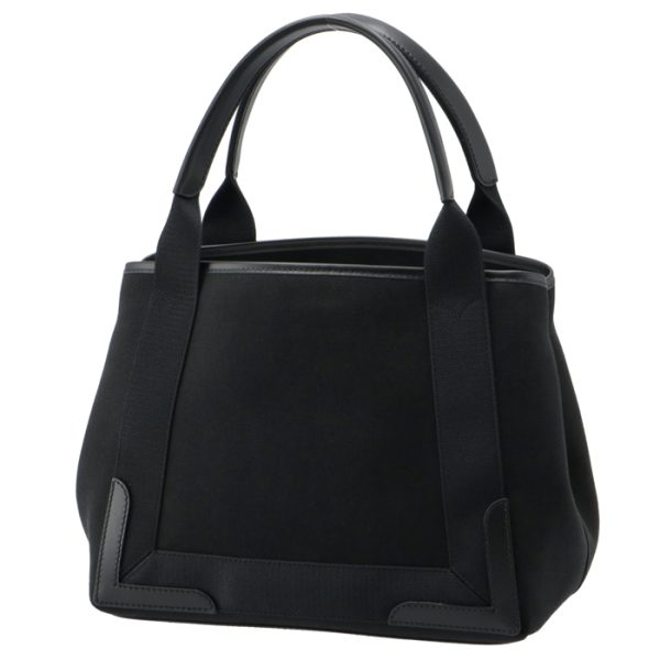 3399332hh3n1000 2 Balenciaga Navy Hippo Tote Bag Black