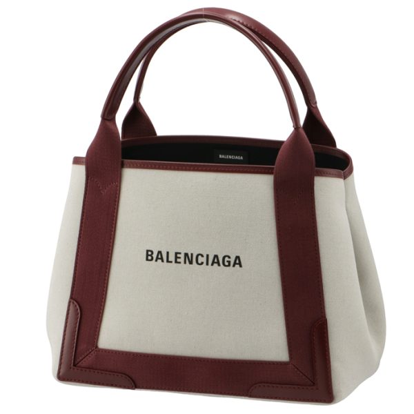 3399332hh3n9262 6 Balenciaga Navy Hippo Tote Bag Bordeaux White