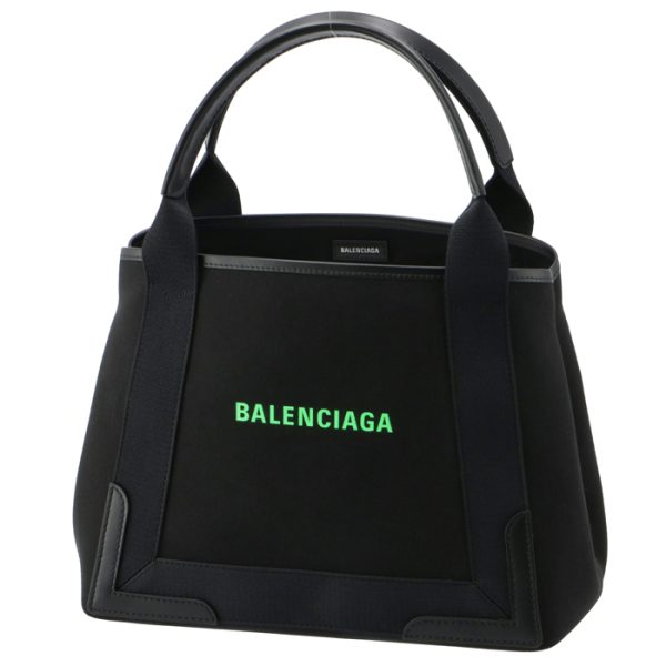 3399332hh7n1063 6 Balenciaga Navy Hippo Tote Bag Black