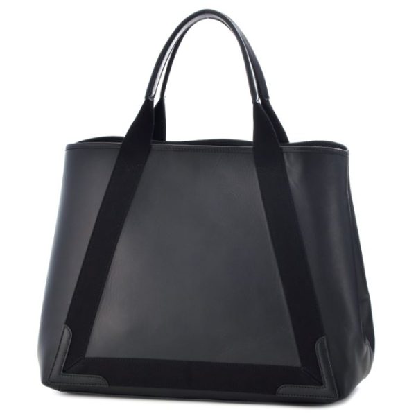 339936dqp1n1000 1 Balenciaga Navy Hippo Tote Bag Black