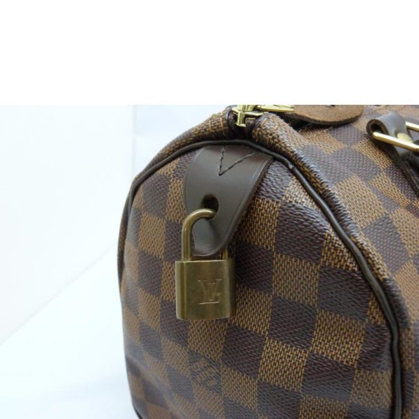 33998 10 Louis Vuitton Speedy 25 Bag Damier Ebene