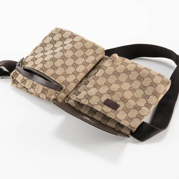 340110kwh390008 6 Gucci GG Canvas Waist Pouch