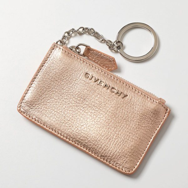 340118668 1 Givenchy Jacket Coin Purse With Key Ring Pink