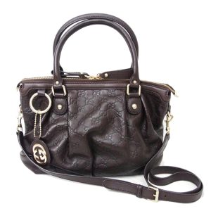 34024 1 Louis Vuitton Stresa PM Shoulder Handbag Monogram Brown