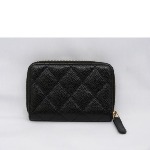 34056 2 Chanel Coin Purse Bag Black