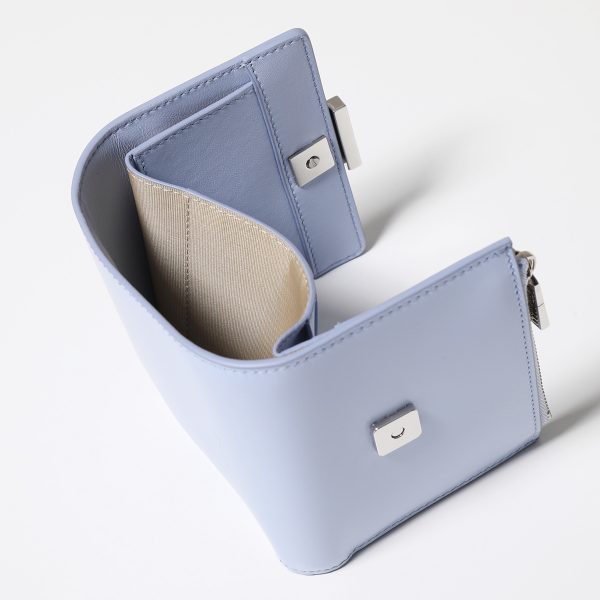 340825650 2 Givenchy 4G Logo Trifold Wallet Baby Blue