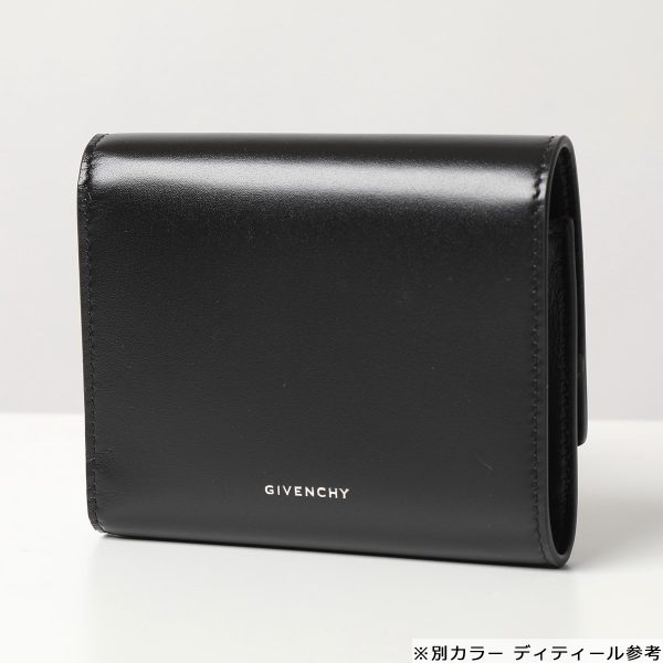 340825650 3 Givenchy 4G Logo Trifold Wallet Baby Blue