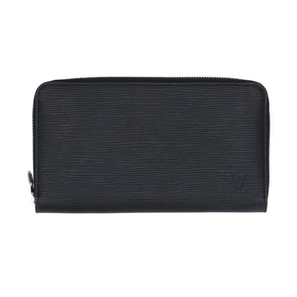 34224 1 Louis Vuitton Zippy Organizer Epi Wallet Noir