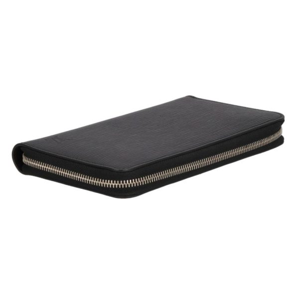 34224 4 Louis Vuitton Zippy Organizer Epi Wallet Noir