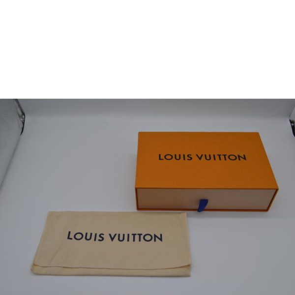 34248 6 Louis Vuitton Portefeuil Clémence Empreinte Wallet Noir