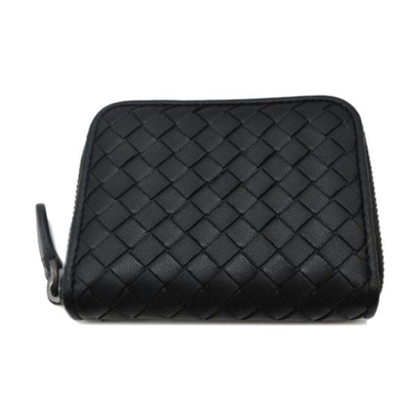 34255 1 Bottega Veneta Intrecciato Leather Coin Case