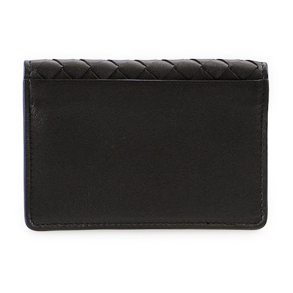 34261880d Bottega Veneta Card Case NERO Black