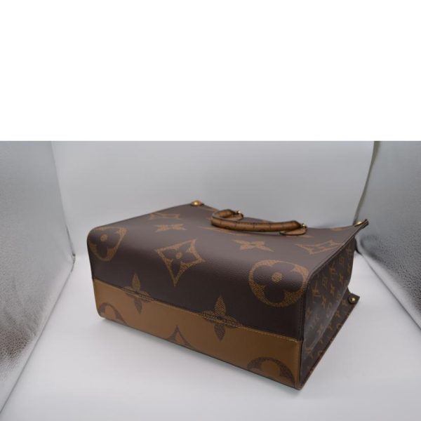 34262 3 Louis Vuitton On Sango MM Monogram Giant Bag Brown