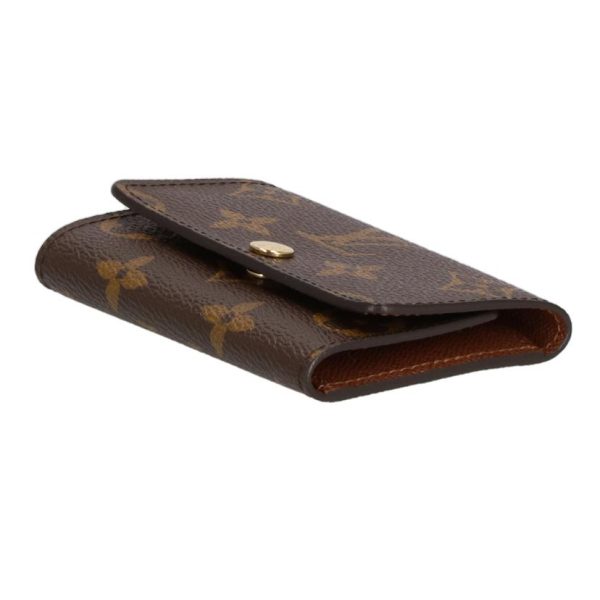 34293 3 Louis Vuitton Multicle 6 Monogram Wallet Brown