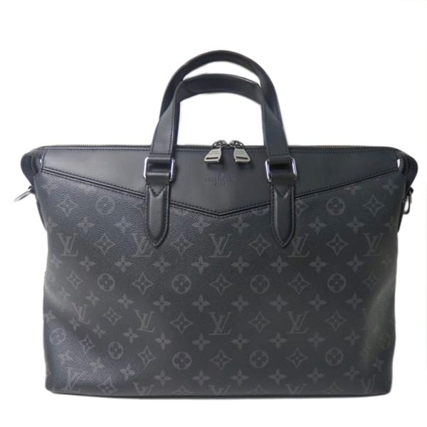 34353 1 Louis Vuitton Briefcase Explorer Bag Monogram Eclipse