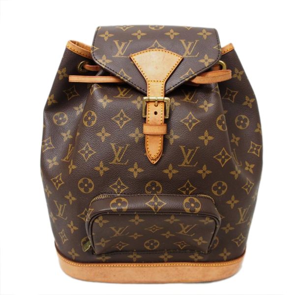 34369 1 Louis Vuitton Montsouris Backpack Monogram