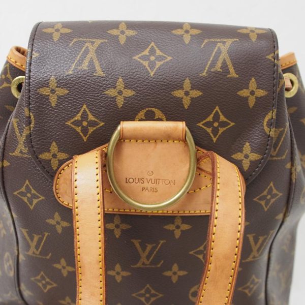 34369 5 Louis Vuitton Montsouris Backpack Monogram