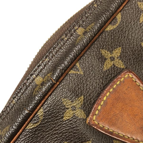 34577782 11 Louis Vuitton Genefeuille Monogram Canvas Shoulder Bag Brown