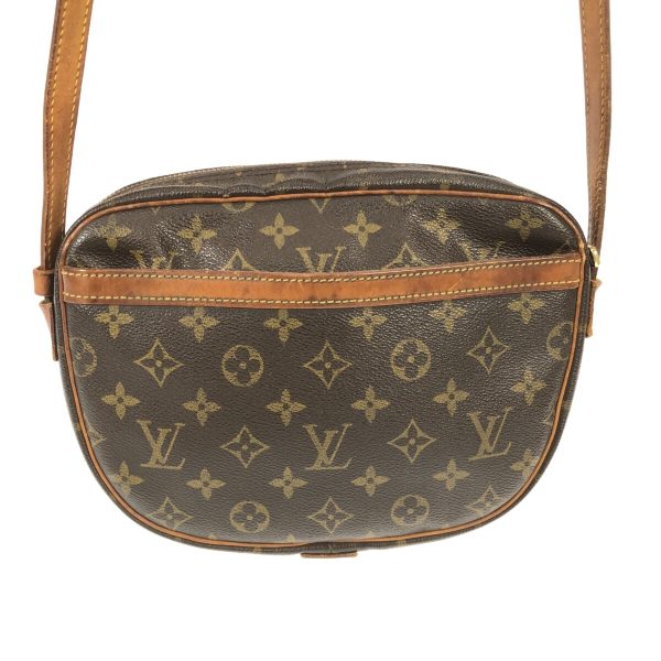 34577782 3 Louis Vuitton Genefeuille Monogram Canvas Shoulder Bag Brown