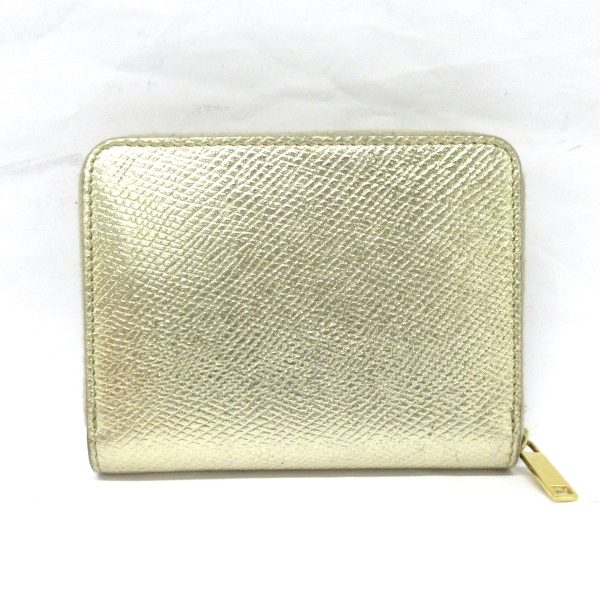 34583823 2 Celine Metallic Leather Coin Case Gold