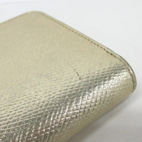 34583823 7 Celine Metallic Leather Coin Case Gold