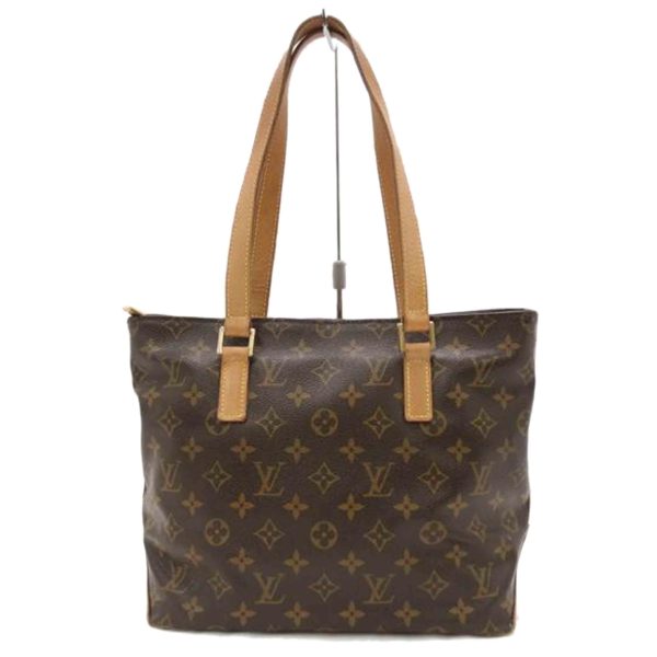 34601 1 Louis Vuitton Cava Piano Monogram Bag Brown