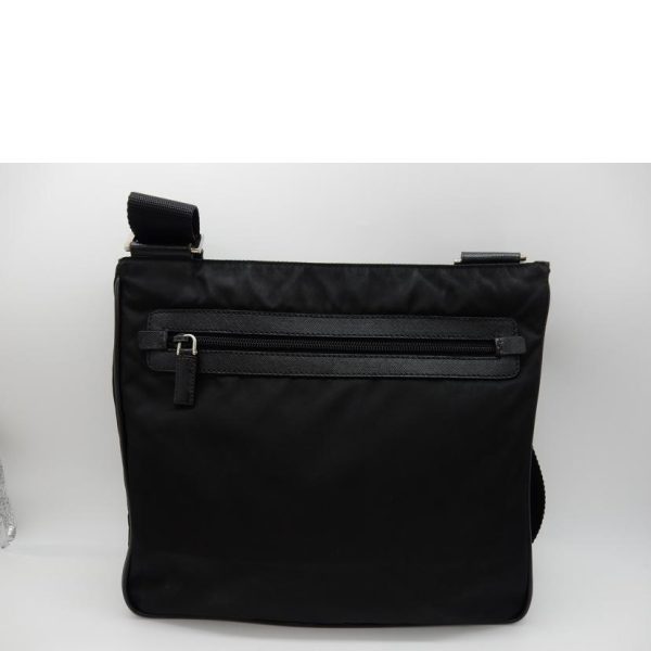 34670 2 PRADA Prada Nylon Shoulder Bag Black