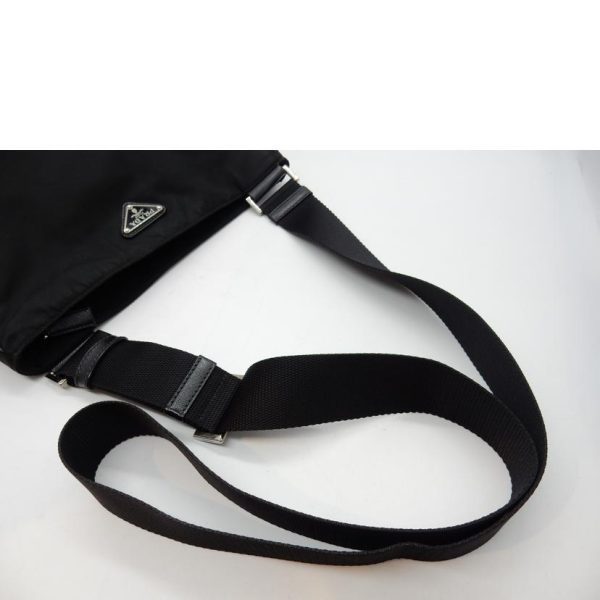 34670 4 PRADA Prada Nylon Shoulder Bag Black