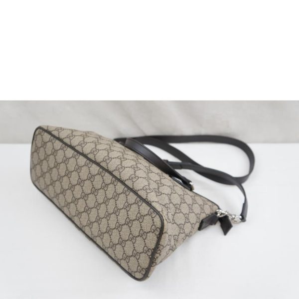 34776 5 Gucci GG Supreme Two Way Hand Bag