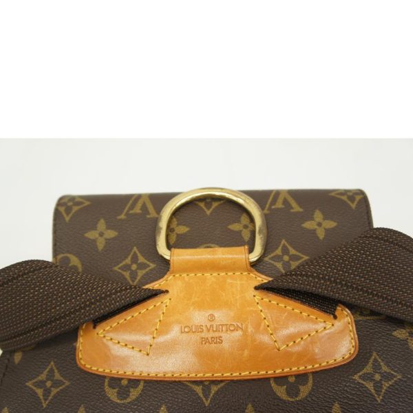 34895 12 Louis Vuitton Monsouris GM Backpack Monogram Brown