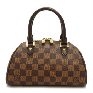 35061 1 Louis Vuitton Mini Pochette Accessory Monogram Handbag Brown