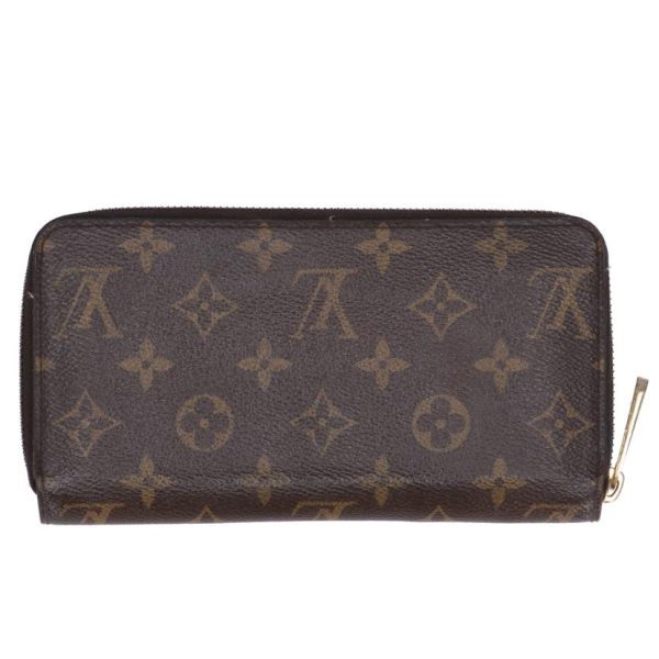 35252 2 Louis Vuitton Zippy Wallet Monogram Wallet Brown