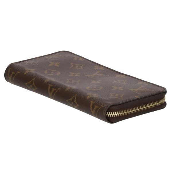 35252 3 Louis Vuitton Zippy Wallet Monogram Wallet Brown