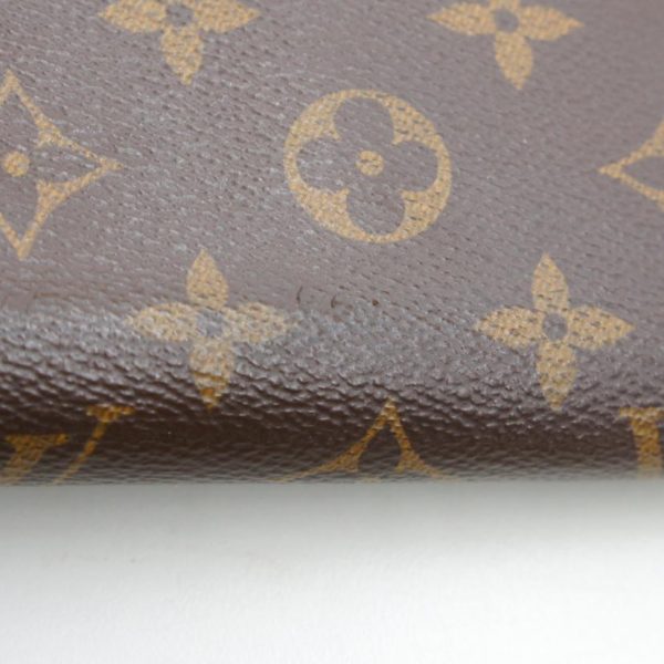 35252 6 Louis Vuitton Zippy Wallet Monogram Wallet Brown