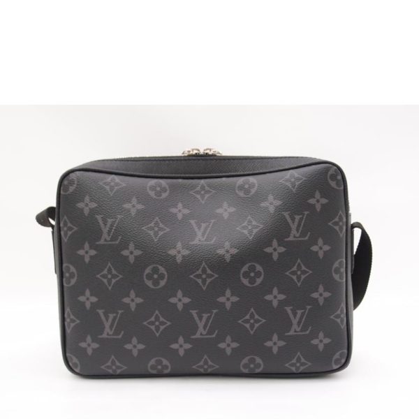 35357 2 Louis Vuitton Outdoor Messenger PM Messenger Bag Taiga Noir