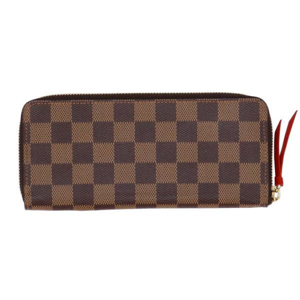 35380 2 Louis Vuitton Portefeuil Clemence Damier Wallet Sleaze