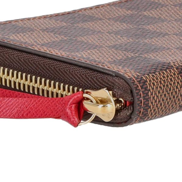 35380 3 Louis Vuitton Portefeuil Clemence Damier Wallet Sleaze